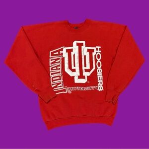90s Indiana University Hoosiers Crewneck